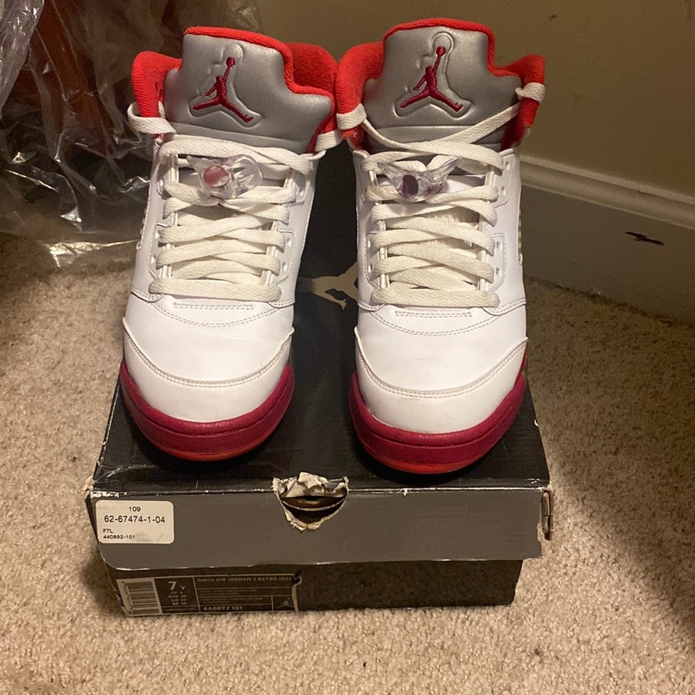 Scarlett Fire 5s Retro Jordans